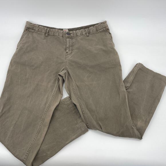 Faherty Other - FAHERTY Pants Size 40 Cotton Blend Straight Leg Utility Workwear [FLAWED]